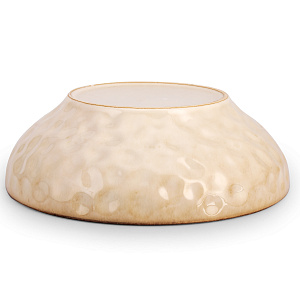 Салатник 20см бежевый глазурованная керамика 000000000001217534