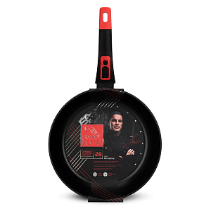 Сковорода 28см SWEET HOME Ресторатор съемная ручка алюминий 000000000001221744