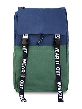 Рюкзак 47х25х12см спортивный с карманами STсиний полиэстер 000000000001227183