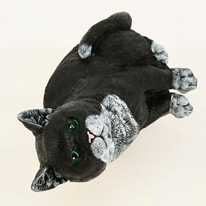 Копилка Кошка Чёрная с белой грудкой, 32см G015-32-104K Материал: Гипс 000000000001194290