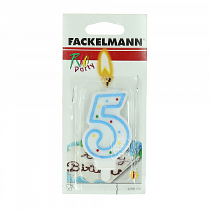 Свеча для торта цифра 5 Rio Fackelmann 000000000001128113