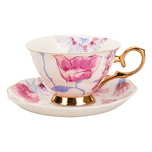 Пара чайная LAGARD 220мл/блюдце фарфор SH08072 000000000001220550