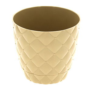 Кашпо 750мл SUN PLASTIK ромб пластик 435 000000000001188648