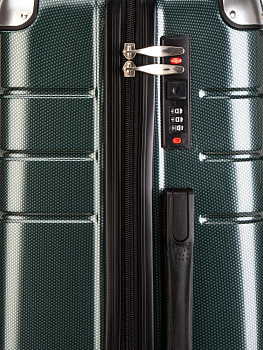 Чемодан на колесах L (48х30х75см) соты хаки PC 000000000001226584