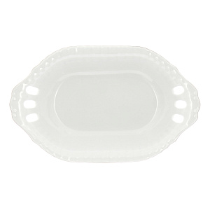 Овальная резная корзинка Платиновая отводка Porcelaine Czech Gold Hands 000000000001136267