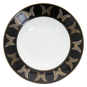 Набор суповых тарелок Butterfly Valentin Yudashkin, 23 см, фарфор, 3 шт. 000000000001164166