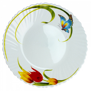 Обеденная тарелка Весенние Тюльпаны Farforelle, 25.5 см 000000000001080163