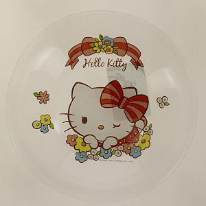 Набор посуды 1/3 салатник/кружка/тарелка в подарочной упаковке хеллоу китти Стекло Коралл 55029SETHKL 000000000001161956