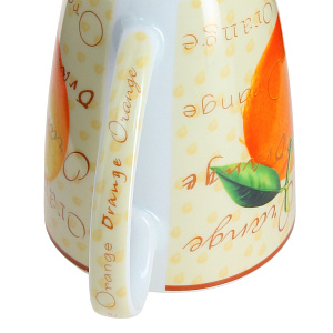 Кружка Апельсин Matissa, 340мл, фарфор 000000000001058925