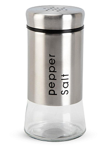 Банка для специй 5,3х10,8см 130мл нержавеющая сталь/стекло 000000000001228448