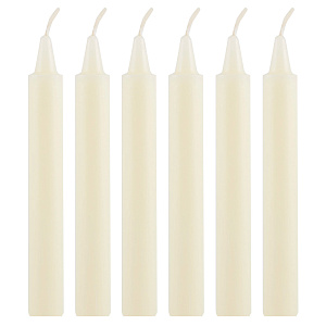 Свечи хозяйственные 6шт РУСАЛОЧКА белый парафин 000000000001189292