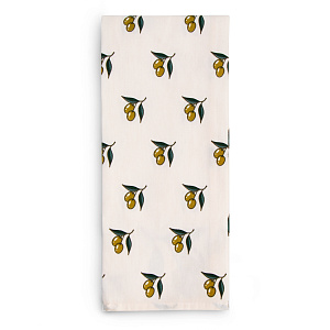 Полотенце кухонное 35х60см СОФТИ Оливки молочный хлопок 100% 000000000001218612