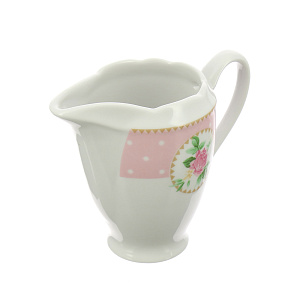 Молочник 200мл Mix&Match Porcelaine Czech Gold Hands розовый 000000000001136199