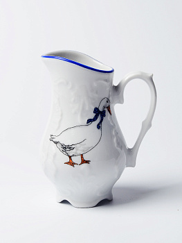 Молочник 200мл CMIELOW Рококо Гуси фарфор 000000000001214863