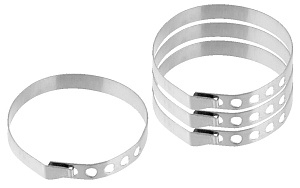 Кольцо для рулетов 6см 4шт нержавеющая сталь Fackelmann 56902 000000000001194443