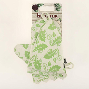 Набор для бани 2пр  фетр принт 4735 000000000001033922