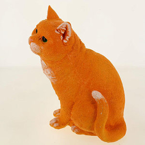 Копилка Кошка Рыжая, 32см G015-32-103K Материал: Гипс 000000000001194289