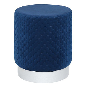 Пуф 35х35х40см DREAMBAG Honey синий велюр 000000000001211378