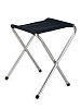 Стул складной 27,5х32х35см туристический черный металл/оксфорд