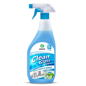 Очиститель стекол 600мл Clean Голубая лагуна блеск стекол и зеркал тригер 000000000001215414