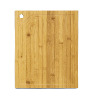 Доска разделочная 22х32х1,4см ±1см LUCKY со стоком для жидкости бамбук 000000000001221164