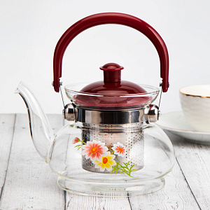 Чайник заварочный 900мл M010055/R010022 стекло 000000000001167709