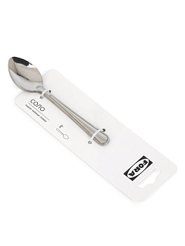 Набор ложек чайных 4шт FORA Соло нержавеющая сталь 000000000001228163