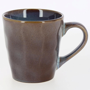 Кружка 385мл LUCKY Крафтовая фиолетовый керамика 000000000001211779