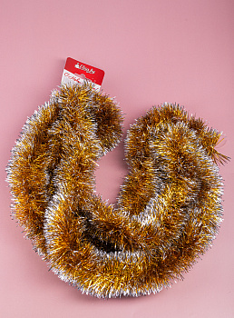 Мишура 2,7х0,07м БИФОРЕС в ассортименте 000000000001209083