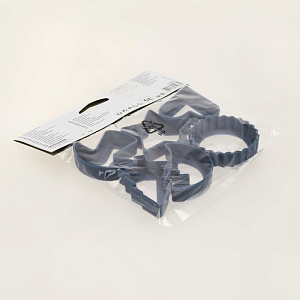 Формочки для печенья 6шт FACKELMANN Elemental фигурные пластик 000000000001202976