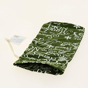 Мешок для бутылки зеленый 30x13,5см R010577 000000000001191485