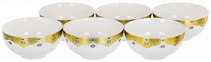 Набор пиал 6шт 200мл BALSFORD Эстелла Дворцовые тайны золото подарочная упаковка фарфор 000000000001197892