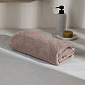 Полотенце махровое 70x140см DE'NASTIA SOFT COLLECTION 500гр светло-коричневый хлопок/бамбук