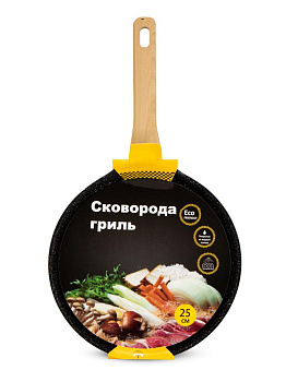 Сковорода Гриль 25х1,7см алюминий 000000000001226950
