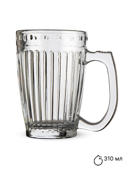 Кружка 310мл стекло YH001/1 000000000001227304