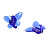 Набор крючков Бабочки Мультидом, полистирол, 2 шт. 000000000001126892