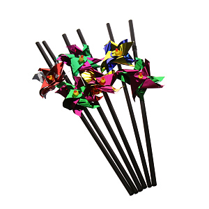 Набор трубочек для коктейля Вертушка Pap Star, 6 шт. 000000000001085526