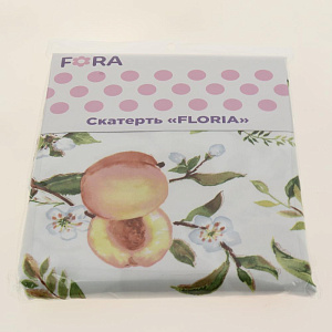 Скатерть 140х180см FORA Фрукты полиэстер 000000000001186563