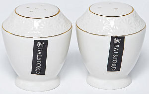 Набор для специй 2шт BALSFORD НЕЖНОСТЬ (солонка,перечница) подарочная упаковка фарфор 000000000001207525