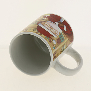 Кружка В гостях у Санты, 340мл 000000000001180168