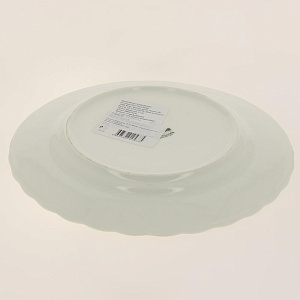 BASAK Тарелка обеденная  25 см,  недекорированная, костяной фарфор BNBSK25DU00 000000000001189448