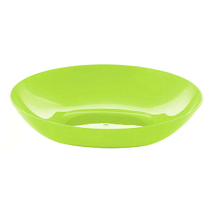 Тарелка 21,5х4,2см 1л ИНТЕРМ большая салатовый пластик 000000000001222073