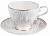 Набор чайный 12 предметов BALSFORD ГРАЦИЯ (6шт чашек-220мл + 6шт блюдец) рельеф подарочная упаковка фарфор 000000000001209925