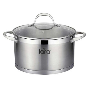 Кастрюля LARA  BEAUTY 5.9л LR02-394 000000000001142810