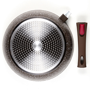 Сковорода глубокая 28см CRISTELLE TERRA CALDA кованый алюминий Cr2359 000000000001205250