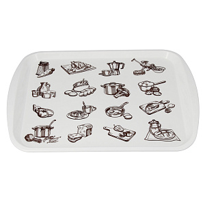 Прямоугольный поднос Country Plast Team, 43.5х30.5 см 000000000001152289