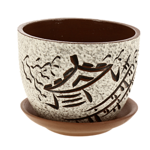 Горшок для цветов декоративный керамический Япония текстурный №2 3л ГК 5 000000000001200872