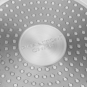 Сковорода 20см PHANTOM CHEF ручка soft touch индукция black 000000000001221184