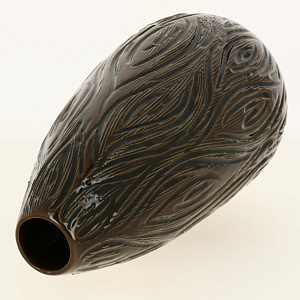 Ваза Декор 195СС16 чёрный рельеф2018-0103 000000000001184708