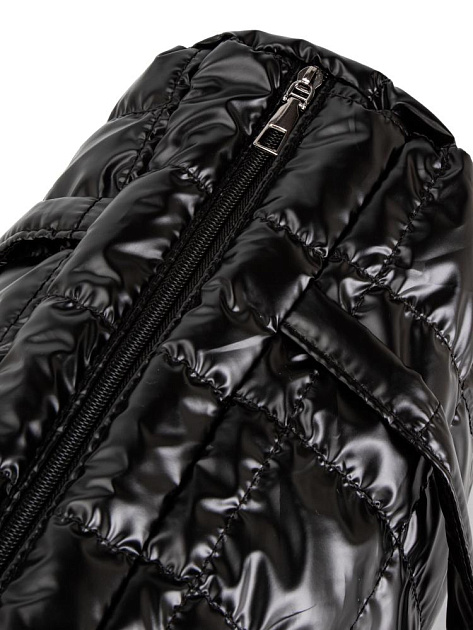 Сумка женская 2в1 35х24х15см стеганная черный полиэстер 000000000001229457